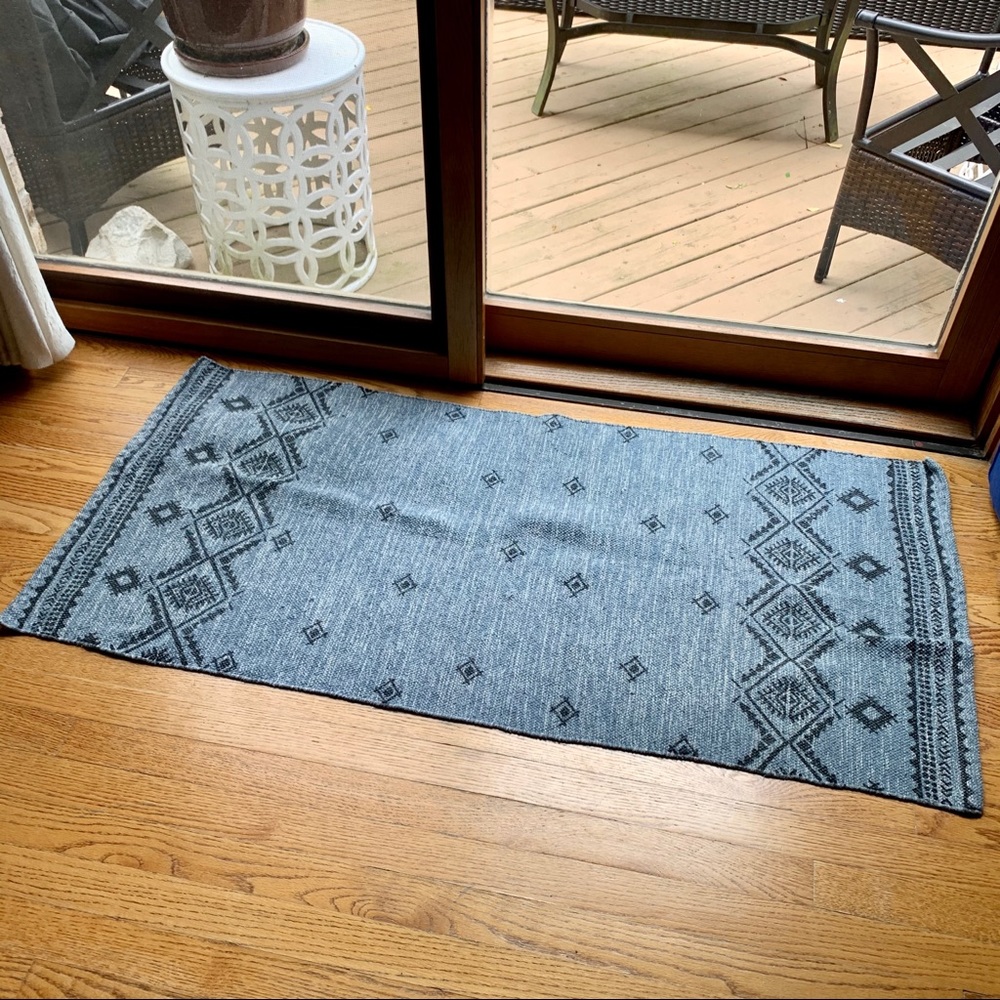 Blue Boho Rug
